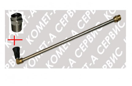 Аксессуар для мойки Насадка для мойки днища 500 мм в сборе 90 град (нерж).