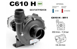 Насос центробежный Comet® серия C610H-M11 с гидромотором (655 л/мин; 11,8 бар) без патрубков