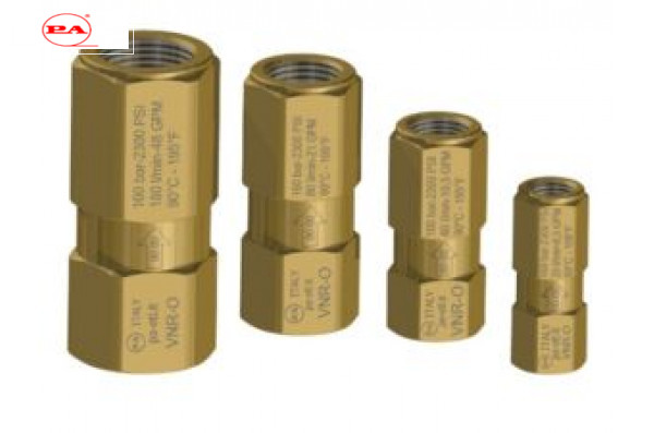 Обратный клапан VNR-O вход 3/4 г. выход 3/4 г.180 л/мин 160 бар латунь