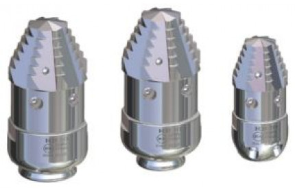 Форсунка каналопромывочная с роторной фрезой сопло 30; вход 1/2г; бой 6Rх4S