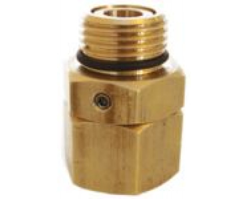 Поворотное устройство прямое SW65 (латунь); 24 бар, 1/2ш-1/2г