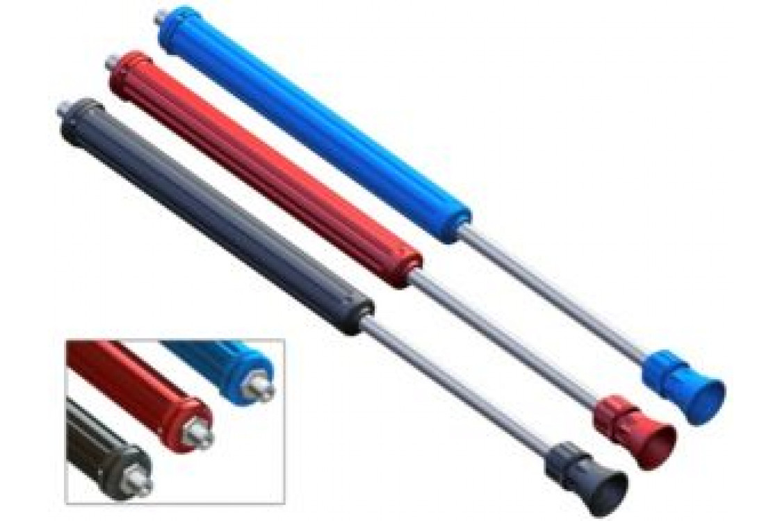 Удлинитель с термозащитой 1000 мм; ; синия защита вход 1/4ш; выход 1/4г. (нерж).