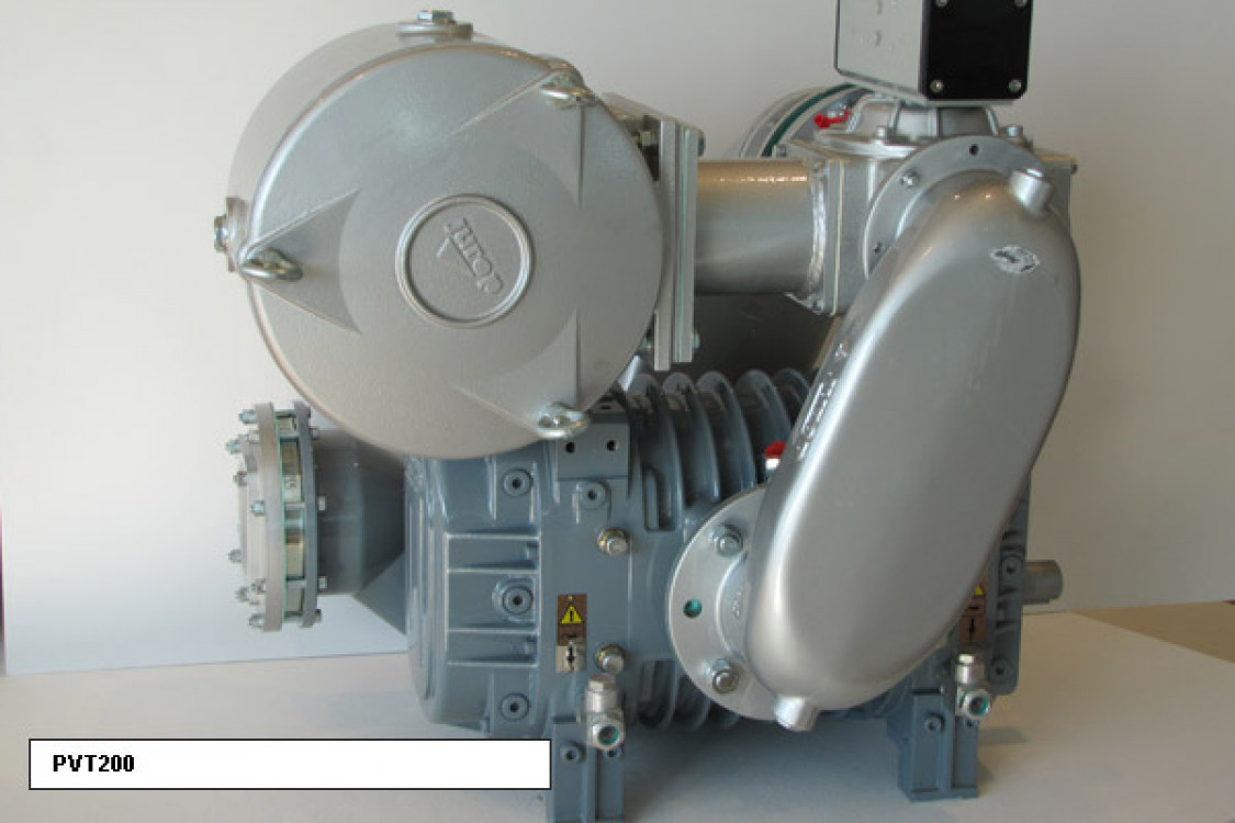 Насос вакуумный JUROP PVT 200 ATEX, левое вращение, с редуктором