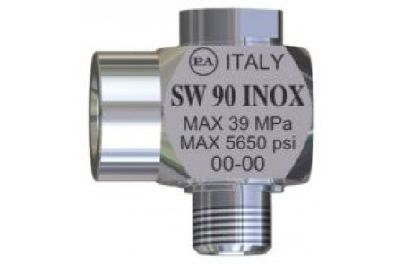 Поворотное устройство 90 гр. угловое (нерж); 1/2ш-1/2г