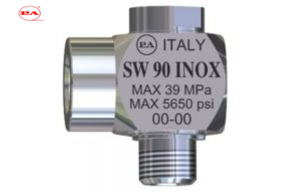 Поворотное устройство 90 гр. угловое (нерж); 1/2ш-1/2г