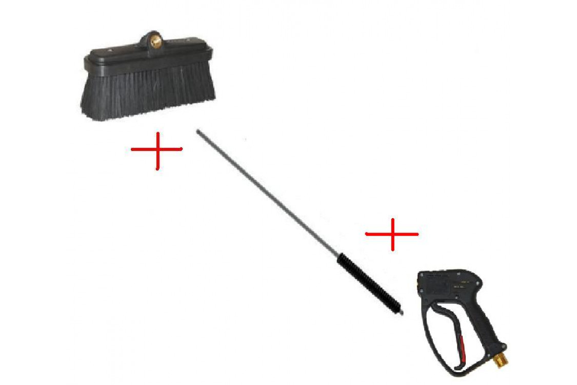 Щетка в сборе с курком RL30 и удлиннителем 1500мм; вход М22х1,5ш .