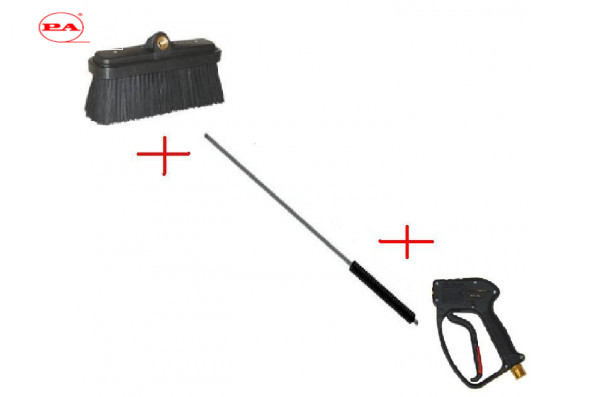 Щетка в сборе с курком RL30 и удлиннителем 1500мм; вход М22х1,5ш .