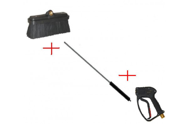 Щетка в сборе с курком RL30 и удлиннителем 1500мм; вход М22х1,5ш .