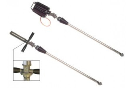 Насадка для мойки емкостей М63Е электропривод; 900мм; 16-40 л/мин; 90град.; 220В-24В.3/8 г.