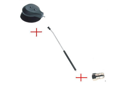 Аксессуар для мойки Щетка вращающаяся в сборе 700мм; вход  нипель ARS 350.