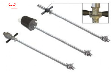 Насадка для мойки емкостей МI85 с гидроприводом; 20 л/мин; 107 бар; 90 град.(нерж) вход 3/8 г.