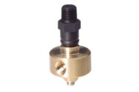 Вращающийся фитинг URF 180; 30 л/мин; 250 бар; 80 град. вход 1/4 ш. выход 2х 1/8 г.