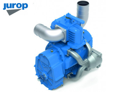 Насос вакуумный JUROP DL 180, 1000 об/мин, левое вращение, с фланцами FL под гидромотор