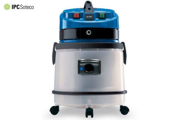 MEC IDROCLEAN Ковровый экстрактор, пласт. бак, водн. НЕРА-фильтр, 1 турб, 27 л, бак для химии 6,2 л.