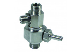 Пенная станция на одно средство 25 - 250 бар 3/8ш.3/8ш.с подачей воздуха