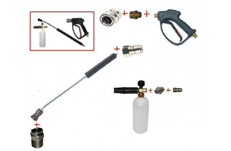 Пенокомплект в сборе 600 мм изог, RL 26 + ARS 350 РА; вход М22х1,5ш.