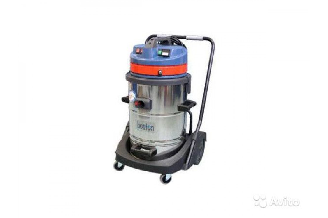 MEC ATLAS Ковровый экстрактор с тележкой, мет. бак,2 турб, 76 л, бак для химии 20 л.