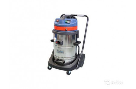 MEC ATLAS Ковровый экстрактор с тележкой, мет. бак,2 турб, 76 л, бак для химии 20 л.