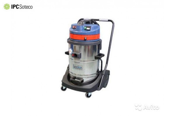 MEC ATLAS Ковровый экстрактор с тележкой, мет. бак,2 турб, 76 л, бак для химии 20 л.