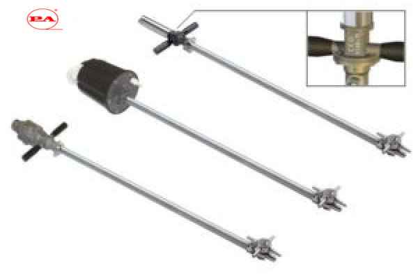 Насадка для мойки емкостей МI85 с гидроприводом; 20-80 л/мин; 160 бар; 90 град.(нерж) вход 3/4 г.