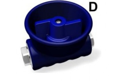 Кран для пены, BPS вход 1/2 г. выход 1/2 г.