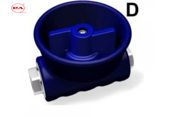 Кран для пены, BPS вход 1/2 г. выход 1/2 г.