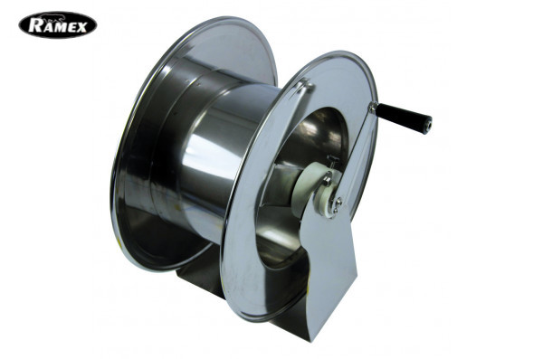 Барабан руч усиленный ATEX для рук 35м. 1/2 50м 3/8 70м 1/4 (нерж. AISI 316) 1/2ш.1/2ш. 200 бар