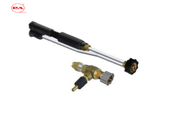 Пенокомплект с эжектором + LS12 1.8мм. + распылительный ствол черный