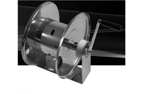 Барабан ручной усиленный для рукава 20м. 1/2 (нерж.) 1/2ш.1/2ш. 200 бар