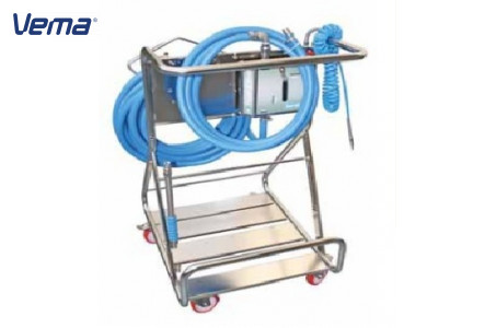 Моб. установка с пеногенер. системой Foam & Wash B.P 2-8 бар, с подачей воздуха,, на 2 ср-ва