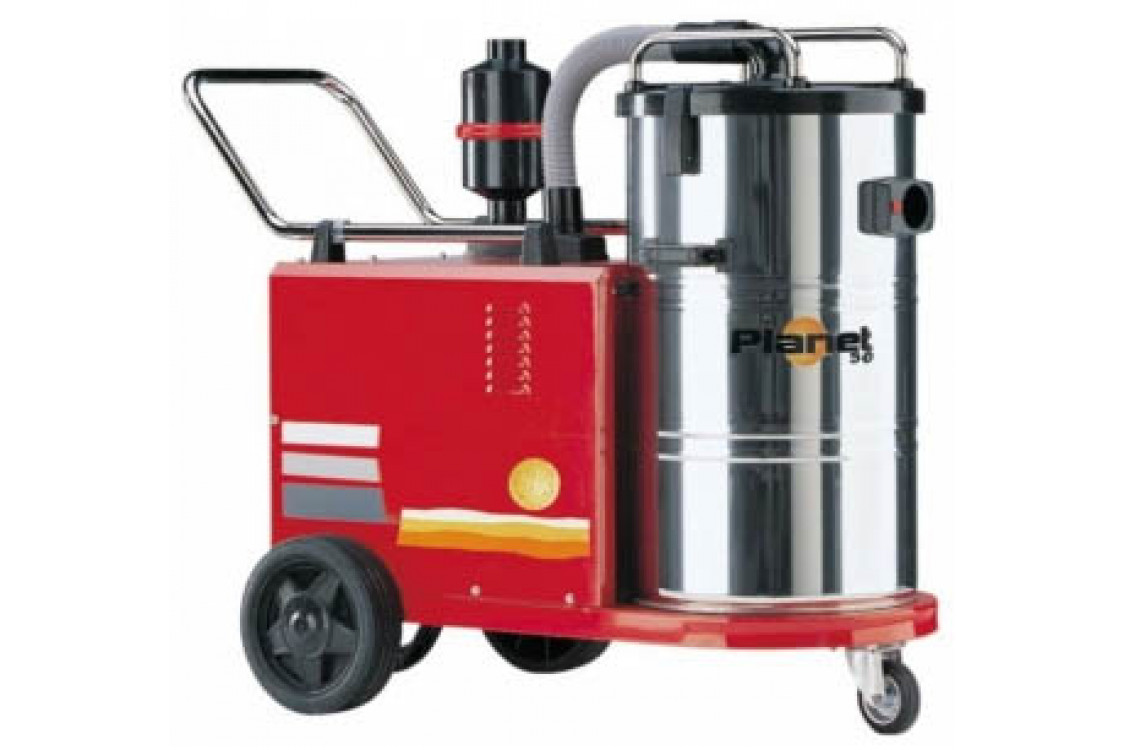 PLANET 50 P для сухой уборки, метал. бак, 1 турб, 3000 Вт, 57 л.