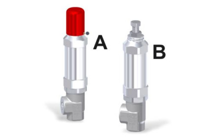 Клапан предохранительный VS 1100 вход 3/8г; 3/8г  40 л/мин 1000 бар