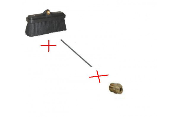 Щетка в сборе 300мм; вход М22х1,5ш.