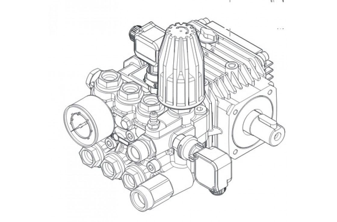Comet ZW-K 3525 S K 2 для К 5.13 (13,4/172) 1450 об/мин вал 24 мм