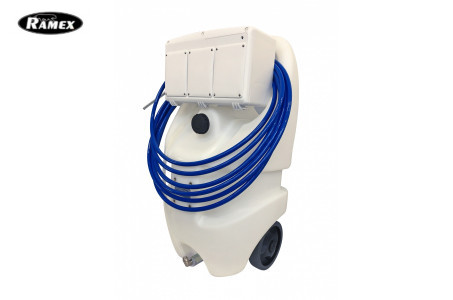  55л пластик со шлангом, шаровым краном и копьем