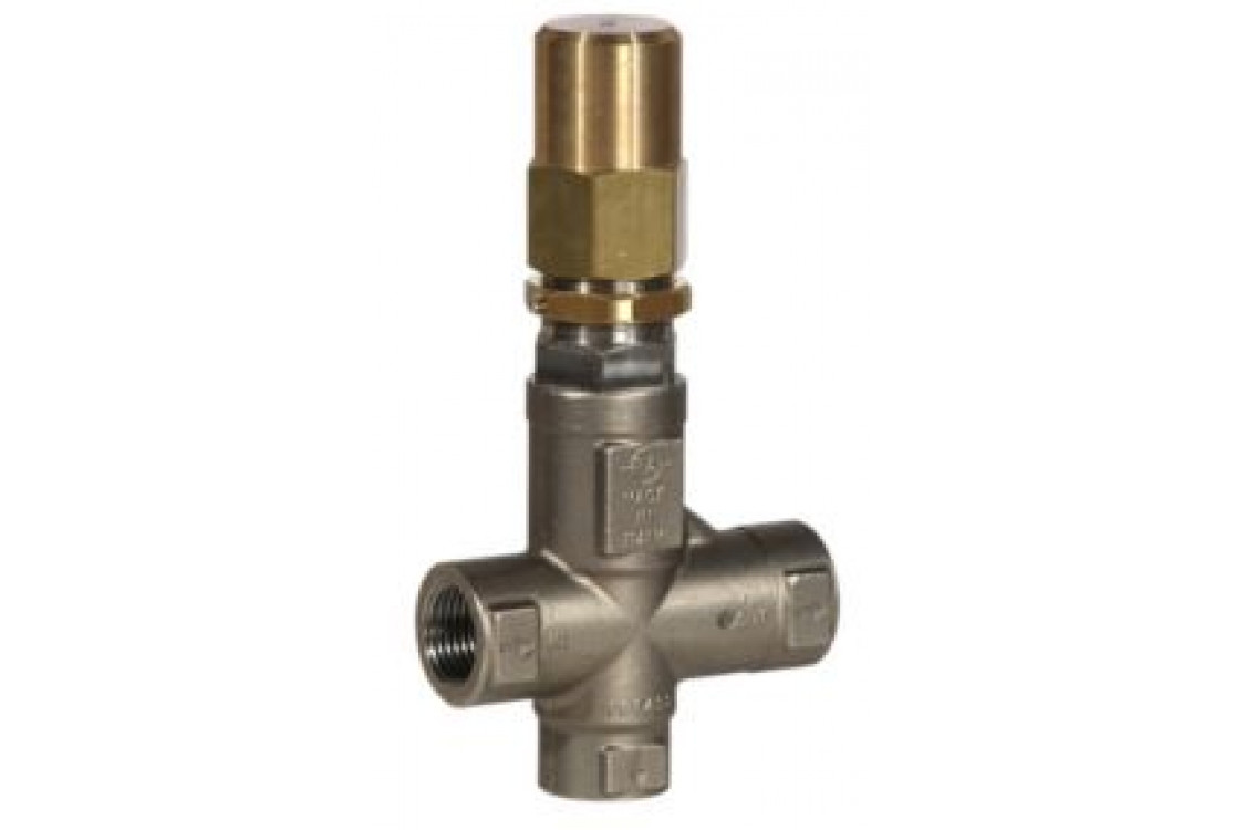 Регулировочный клапан VRP 600; вход 1/2 г, Bypass 1/2 г. 80 л/мин 600 бар  нерж. сталь