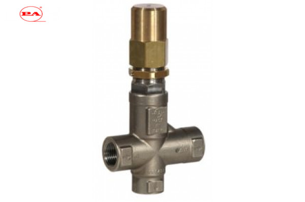 Регулировочный клапан VRP 600; вход 1/2 г, Bypass 1/2 г. 80 л/мин 600 бар  нерж. сталь