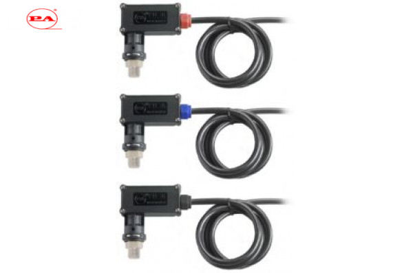 Датчик давления PR 16  (нерж.) 3/8 ш. 25 бар красный