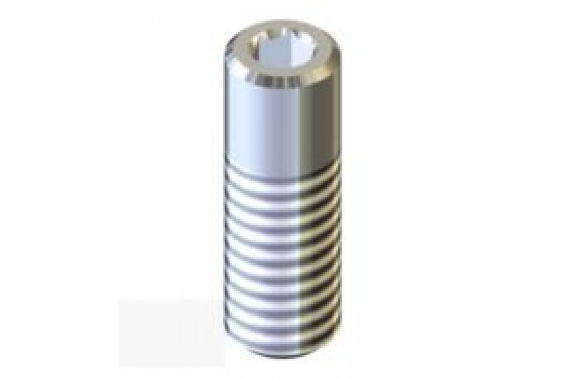 Форсунка с резьбой M4 035 нерж. сталь M4 - 0°