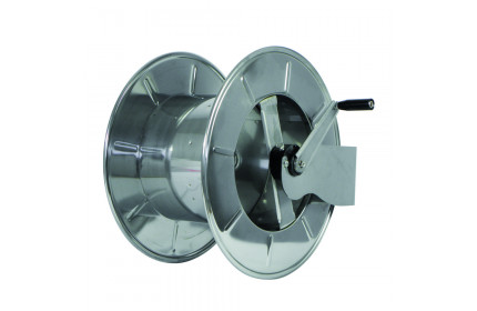 Барабан для шланга Барабан ручной для рукава 100м. 1/2 (кр.)1/2ш.1/2ш. 200 бар