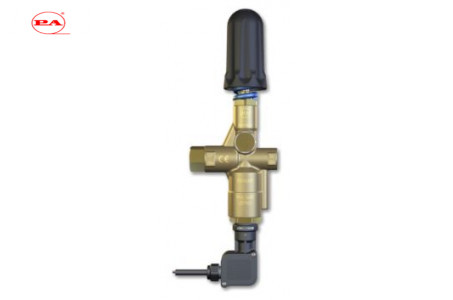 Регулировочный клапан Pulsar Zero  вход 3/8г, выход 3/8г; By-pass 2x3/8г  с микровыключателем