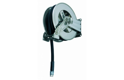 Барабан для шланга Барабан авто. для рук. дл. 13м 3/4  8м 1 (нерж.)1ш.1ш. 100 бар