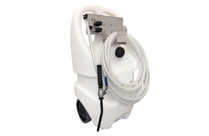 Пеногенератор  110л пластик со шлангом, шаровым краном и копьем