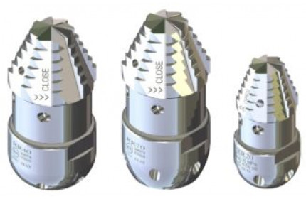 Форсунка каналопромывочная с роторной фрезой сопло 20; вход 1/2г; бой 6Rх4S