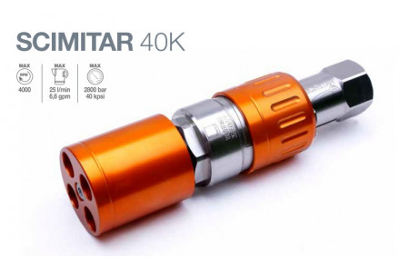 Вращающееся форсунка SCIMITAR 40K 2800 бар (без заглушек и форсунок)