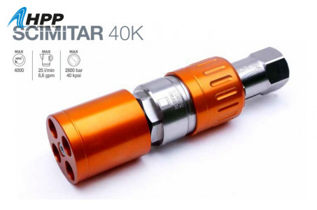 Вращающееся форсунка SCIMITAR 40K 2800 бар (без заглушек и форсунок)