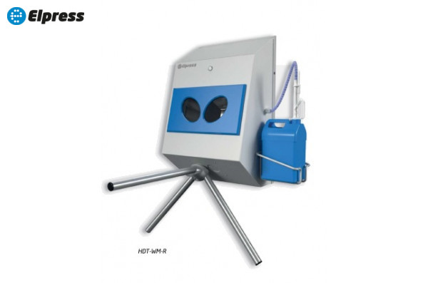 Санпропускник HDT-WM-R для дезинфекции рук с контролем прохода (правосторонний)