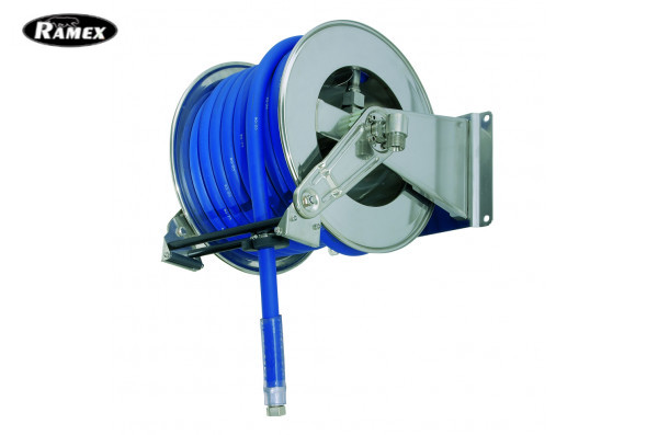 Барабан авто. для рук. дл. 100м 1/2  (кр.) 1/2ш.1/2ш. 600 бар