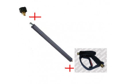 Распылительный пистолет RL 300 вход М22х1,5ш; выход М22х1,5г.