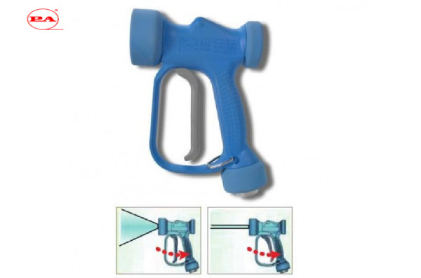 Размывочный пистолет RB 65. 60 л/мин; 24 бар; 90град; вход 1/2г с поворотным фитингом.